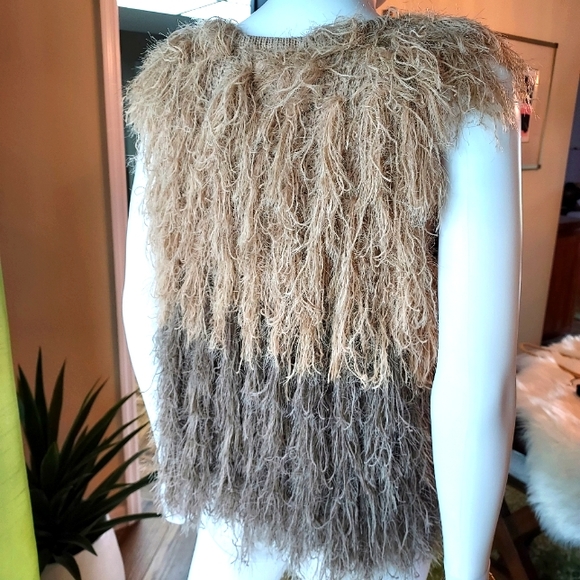 Mora Surf Boutique Cashmere String Vest. - Picture 1 of 13